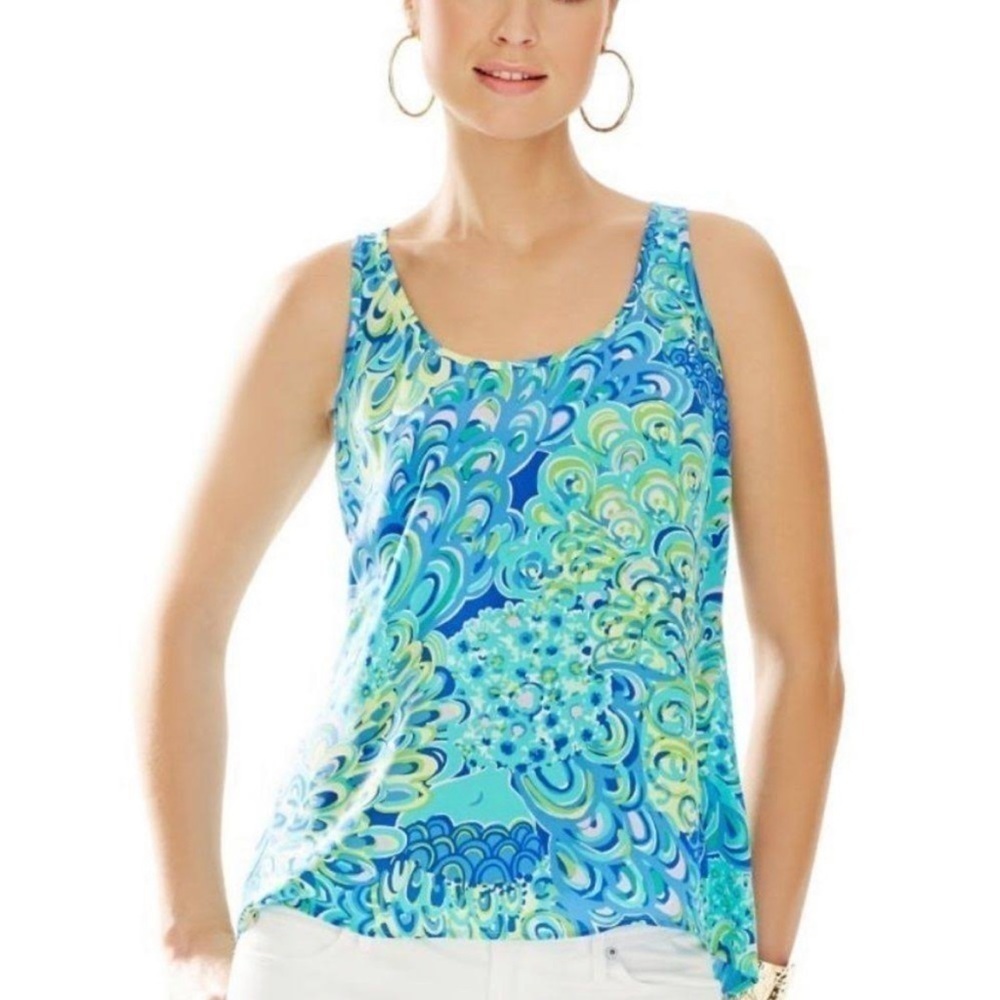 Lilly Pulitzer Silk Top (XS) - Picture 10 of 10